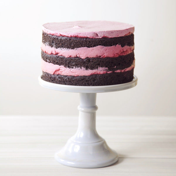 Raspberry Chocolate Cake Gluten-free - Krumville Bake Shop